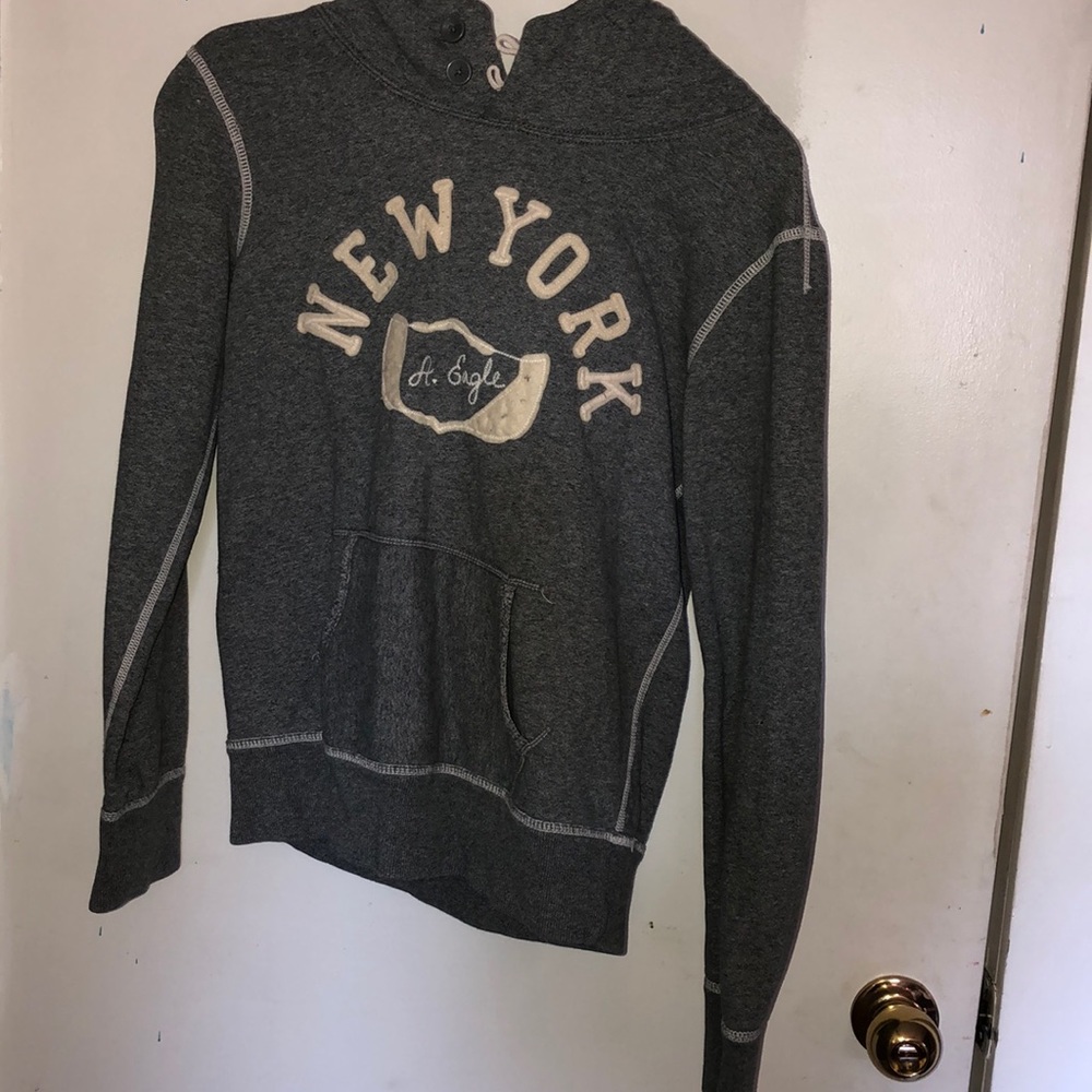 American Eagle Outfitters sweatshirt.